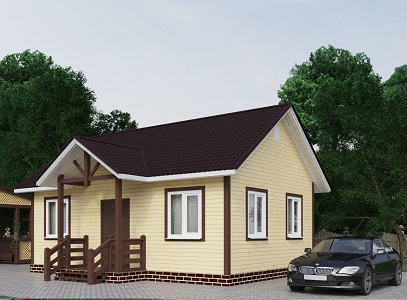 Купить дом 8 на 8 в Анапе цена от 840295 руб