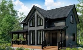 Проекты каркасных домов с террасой от 3631 рублей | Строй-Нпа