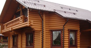 Строительство дома из оцилиндрованного бревна в Анапе - от 134862 рублей