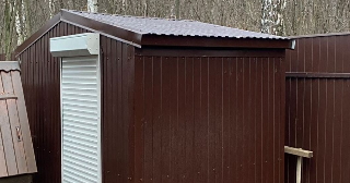 Сарай из металлопрофиля в Анапе для дачи от Строй-Нпа  от 41497 рублей